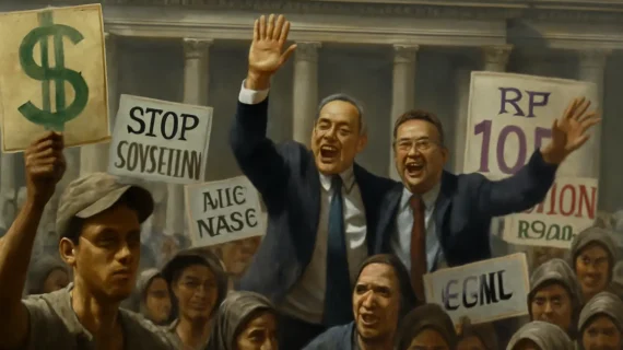 Mengungkap Agenda Tersembunyi di Balik Demo Kenaikan Gaji DPR: Siapa yang Diuntungkan?