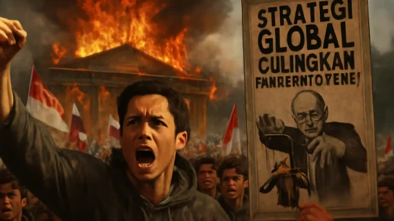 Kericuhan di Indonesia: Apakah Ini Bagian dari Strategi Global untuk Menggulingkan Pemerintahan?