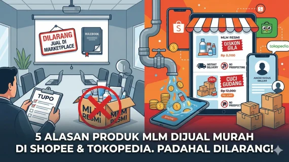 5 Alasan Produk MLM Dijual Murah di Shopee/Tokopedia (Padahal Dilarang Perusahaan)