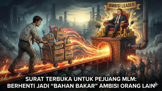 Surat Terbuka untuk Pejuang MLM: Berhenti Jadi “Bahan Bakar” Ambisi Orang Lain