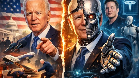 Misteri di Balik Layar: Benarkah Joe Biden Digantikan Robot?