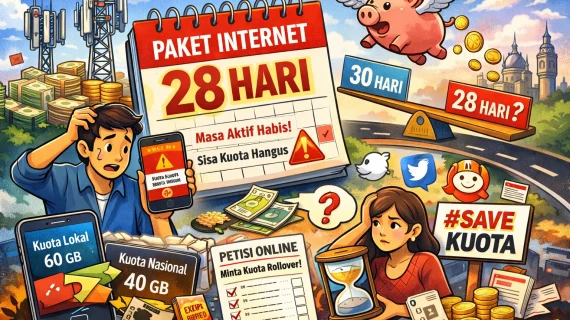 Rahasia di Balik Paket 28 Hari: Taktik Cerdik Operator atau Sekadar Akal-akalan?