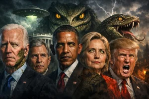 Reptilian di Gedung Putih? Membongkar Teori Konspirasi yang Menyeret Biden, Bush, Obama, Hillary, dan Trump