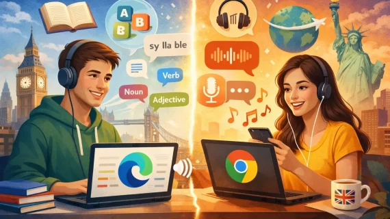 Cara Asik Jago Bahasa Inggris: Sulap Browser Jadi Guru Privat Pakai Immersive Reader & Mode Baca