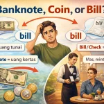 Banknote, Coin, atau Bill? Kenapa “Bill” Bisa Berarti Uang Kertas Sekaligus Tagihan di Kafe