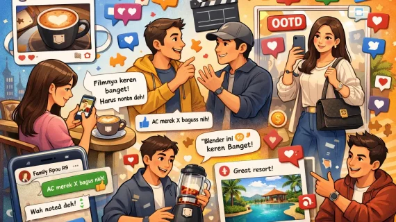Setiap Orang Sering Kali Mempromosikan Produk Orang Lain Tanpa Sadar