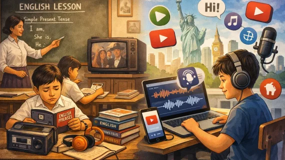 Kenapa Generasi 80-90an Susah “Nandukin” Bahasa Inggris? Dan Gimana Cara Kita Balas Dendam Sekarang