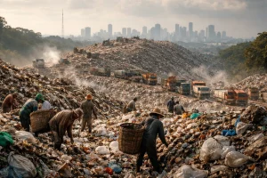 GUNUNG SAMPAH TERBESAR DUNIA ADA DI INDONESIA? MENYINGKAP SISI KELAM BANTARGEBANG YANG DISOROT DUNIA