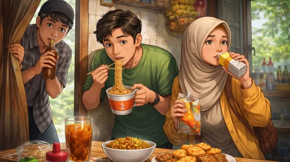 Mokel, Ngagodin, dan Drama Puasa Diam-Diam: Kamus Rahasia Ramadan Nusantara