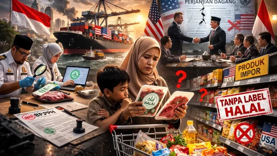 Geger! Produk Amerika Bebas Label Halal di Indonesia? Aku Coba Bedah Isi Perjanjian Dagang yang Dikaitkan dengan Trump