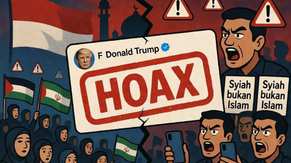 Trump “Nyentil” Indonesia Dukung Iran karena Sunni-Syiah? Hoaks Provokasi yang Sengaja Mainin Emosi Netizen!