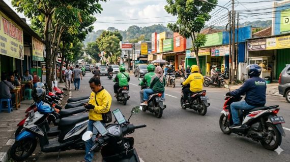 Mengapa Kantong Kita Kian Terjepit Si Hijau, dan Bagaimana Dua Kuda Hitam Mengacak-acak Pasar Ojol Indonesia