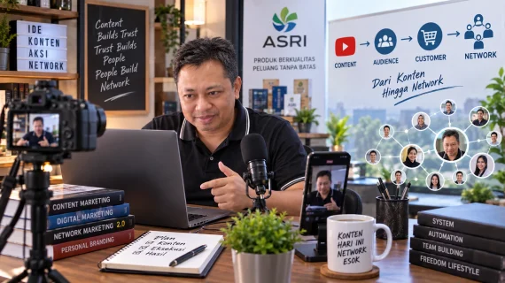 Membangun ASRI dengan Model Network Marketing 2.0: Dari Content hingga Network
